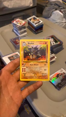 Rhydon #045 Jungle Pokémon Card