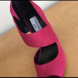 Women’s Chelsea & Zoe  Peep-Toe High Heels Size 7 New In Box