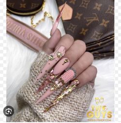 Can Anyone Do Any Of These Designs ? Coffin Nail Shape