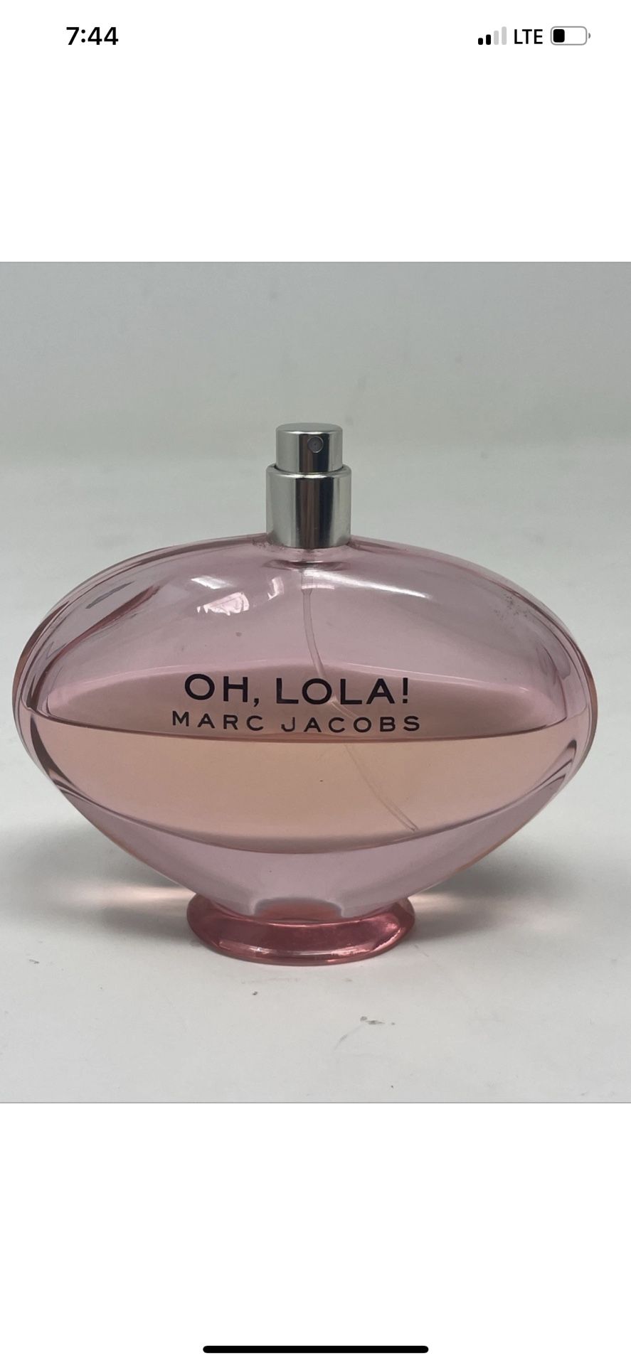 MARC JACOBS OH,LOLA! FOR WOMEN - 3.4 OZ EDP SPRAY ROUGH BOTTLE ** Check Photos