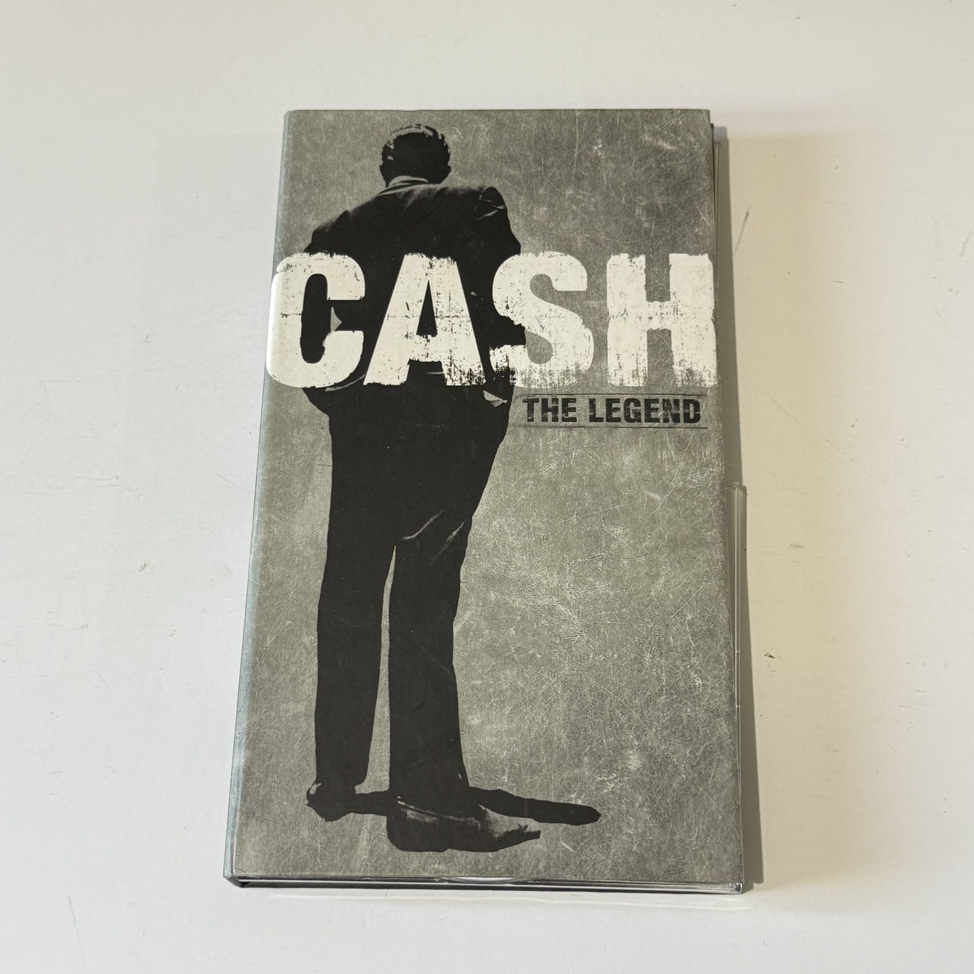 JOHNNY CASH THE LEGEND 4-CD Disc Long Box Set w/Booklet Preowned New Condition! 