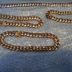 Gold Cuban Link Chain
