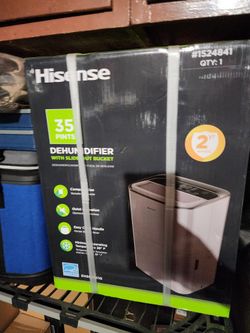 Hisense 3-Speed Dehumidifier 35-Pint
