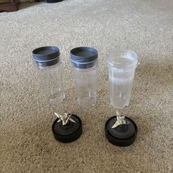 Ninja Blender / Grinder Cups with Blade Attachments