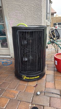 Big ass fan evaporative cooler