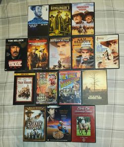 Western DVD Collection – 15 Movies