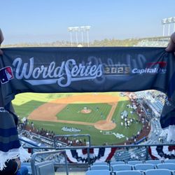 Dodgers 2025 World Series Capital One Scarf