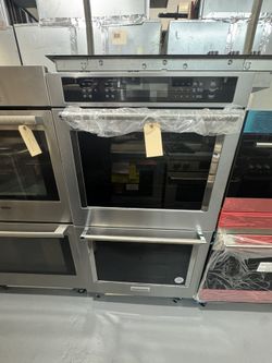 30” Double Wall Ovens with Air Fry Mode 