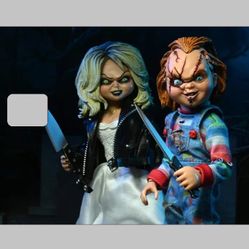 Chucky & Tiffany Credit Card Decal Skin 