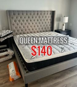 New queen mattress only $140