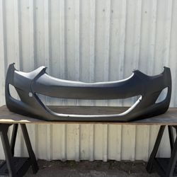 2011 2012 2013 Hyundai Elantra Front Bumper Cover Used 