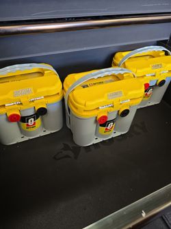 OPTIMA Batteries OPT8014-045 8014-045 D34/78 YellowTop Dual Purpose car truck Battery. Bateria Para Carro Camioneta

PRICE IS FIRM. Optima yellow top 