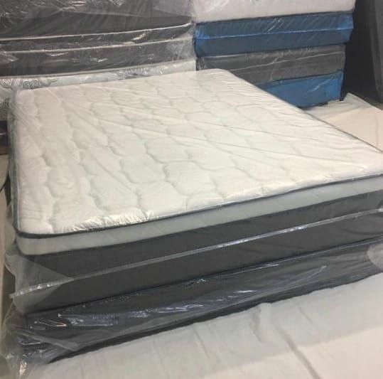 NEW MATTRESS OFFERS! 🛏️ 🏙  KING, QUEEN, FULL, TWIN, TWIN XL ! Box Spring INCLUDED 🎁🏷💲

OFERTA DE COLCHONES tamaño KING, QUEEN, FULL O TWIN + Box 