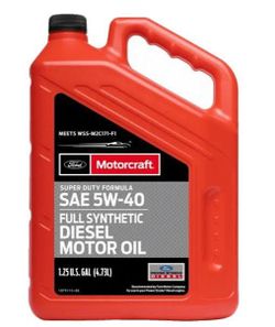 Ford Motorcraft 5W40 Full Synthetic 5 Quart