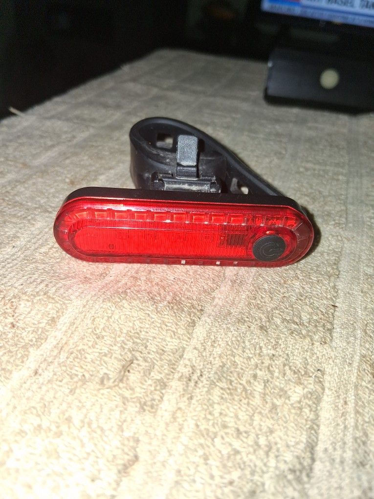 Bicycle π² Back Rechargeable Light Has Different Modes Firm Price $15