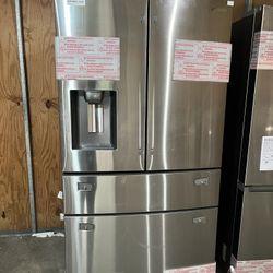  (FINAL DEAL ONLY 2 LEFT) 🔥 4-Door French Door Refrigerator with FlexZone Drawer in Stainless Steel