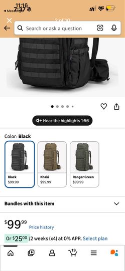 Hiking Backpack