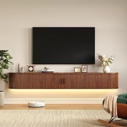 71" Floating TV stand