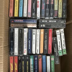 HUGE Lot of 170+ Cassette Tapes (Pop, Country, Rock, Soundtracks) - Estate Sale / Storage Unit Find - AS-IS