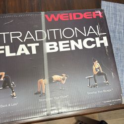 Weider traditional flat bench