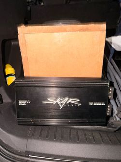 Skar car audio amp