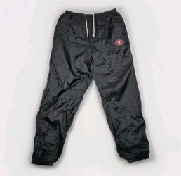 49ers wind breaker pants size 2x