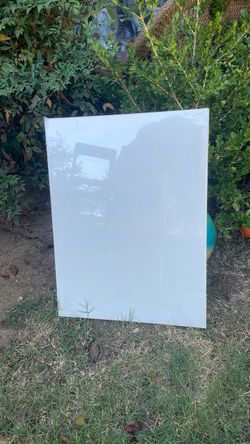 Blank White Canvas $5