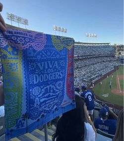 2026 Los Angels Dodgers NLCS Game 4 SGA Towel Size 15*18