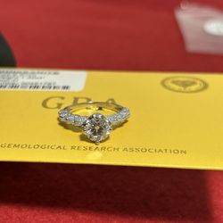 Moissanite Silver 925 Ring 1.32CT 😍