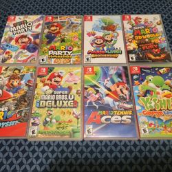 Popular Nintendo Switch Games $40 each