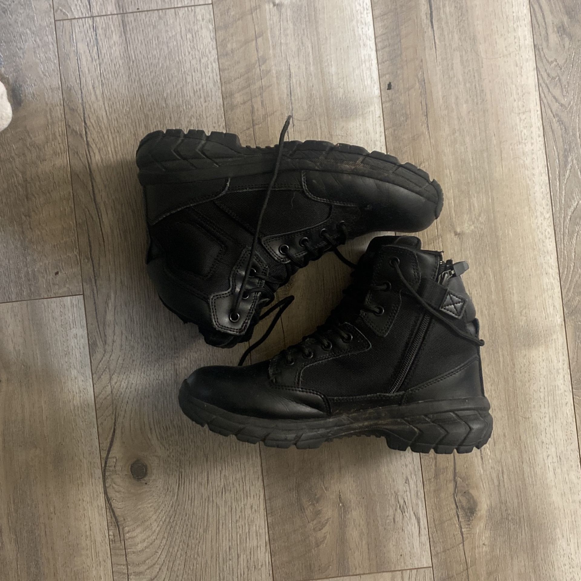 Black Work Boots 