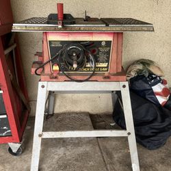 Old table Saw 