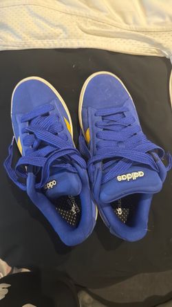 Adidas Low-Top Sneakers Blue and Yellow