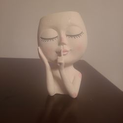 Girl Fqce Planter