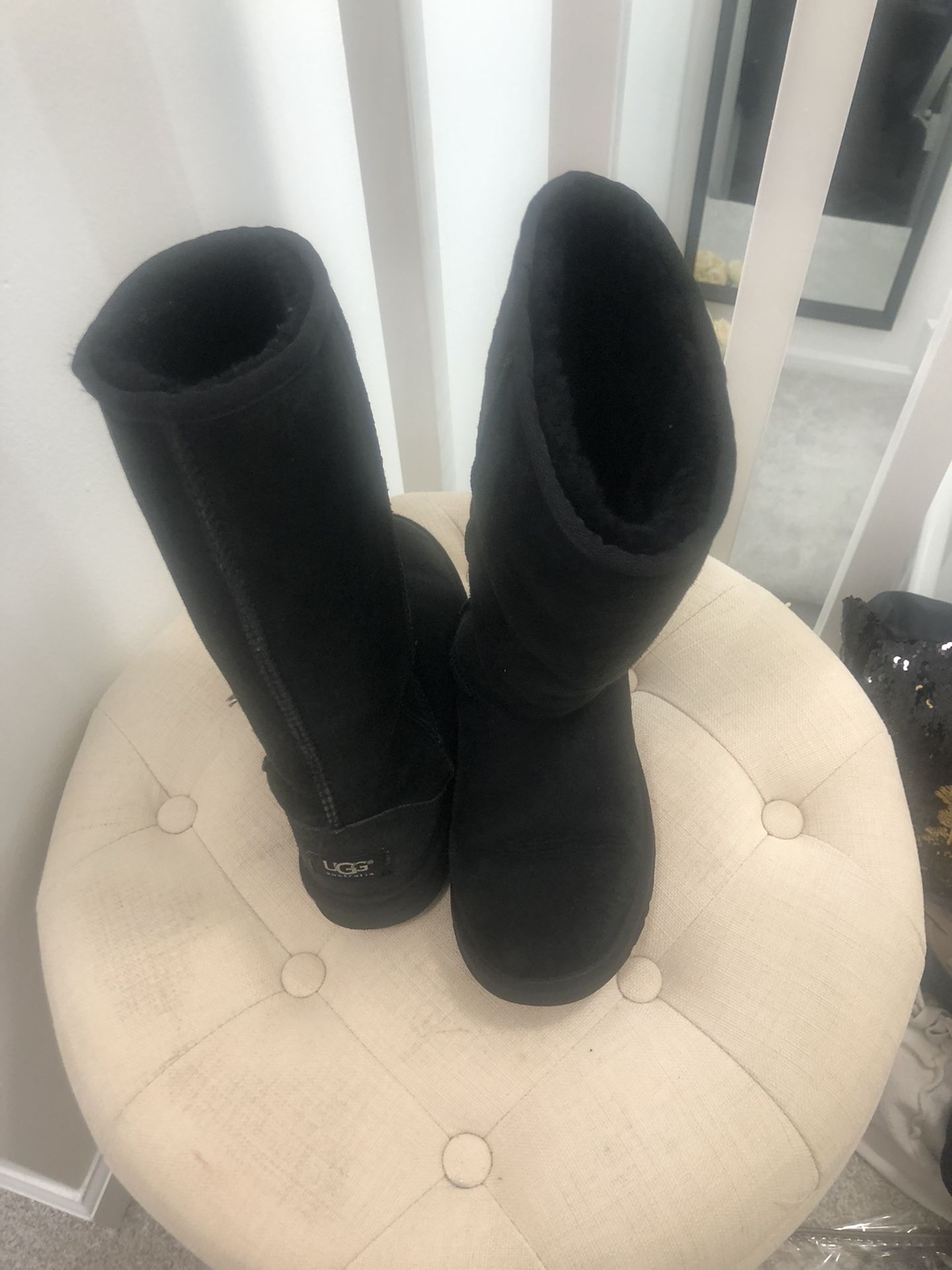 Ugg Women’s Boots Size 4 Tall Ones Real