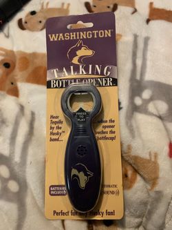 Husky’s talking bottle opener
