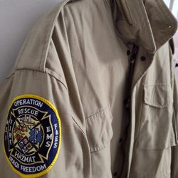 Tru-Spec Iraqi Freedom TAN Jacket XL Reg w/ Li ner – Freshly Cleaned!
