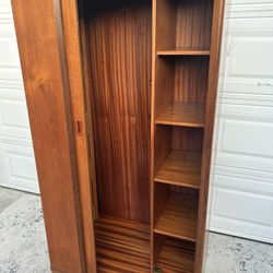 Mid Century Austinsuite Teak Tambour Wardrobe/Armoire(+more!)