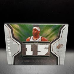 2007 SPx WINNING MATERIALS JERSEY NUMBERS WMJVC VINCE CARTER 
