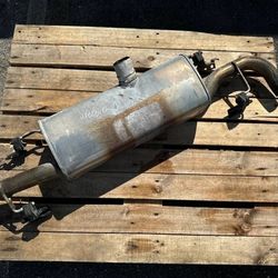 2017-2022 ALFA ROMEO STELVIO 2.0L REAR EXHAUST MUFFLER PIPE OEM