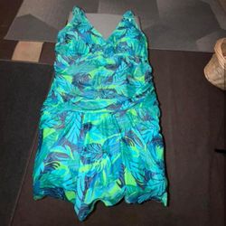 Brand New Size (2XL) Full Body Tropical Bathing Suit 