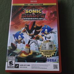 Sonic Shadow Generations 
