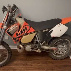 KTM dirt bike 