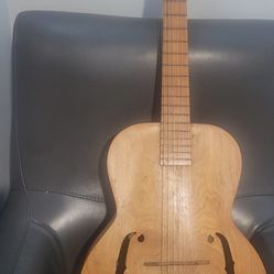 Guitar Vintage Archtop F Hole