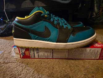 Jordan 1 Low Lush Teal (Size 11)