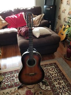 12 string Left handed Ovation Guitar for Sale in Vacaville CA OfferUp