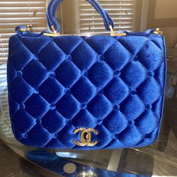 Blue purse