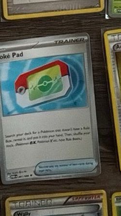 Poke Pad Pokemon Trainer Card
