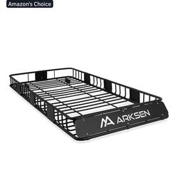 Universal 84 x 39 x 6 Inch Heavy Duty Roof Rack