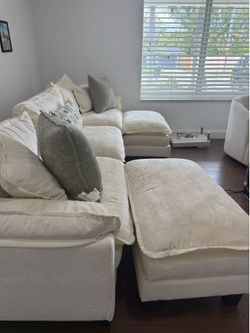 Sofa and swivel chair